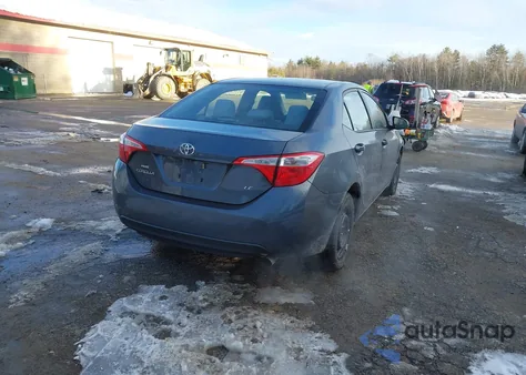 2016 Toyota Corolla Le z USA, uszkodzony, nr VIN 2T1BURHE0GC741461